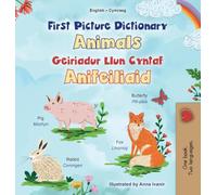 First Picture Dictionary - Animals (English Welsh Bilingual Children's Book)