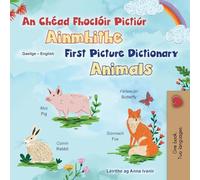 First Picture Dictionary - Animals (Irish English Bilingual Children's Book)