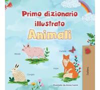 First Picture Dictionary - Animals (Italian Children's Book)