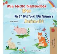 First Picture Dictionary - Animals (Norwegian English Bilingual Children's Book)