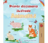 First Picture Dictionary - Animals (Spanish Children's Book)