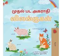 First Picture Dictionary - Animals (Tamil Children's Book)