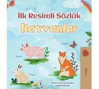First Picture Dictionary - Animals (Turkish Children's Book)
