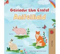 First Picture Dictionary - Animals (Welsh Children's Book)