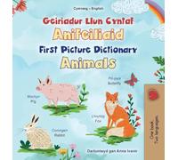 First Picture Dictionary - Animals (Welsh English Bilingual Children's Book)