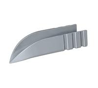 First Plast GET123G Sgocciolatoio in plastica per balconi. Dimensioni 75x55x230 mm. Colore grigio