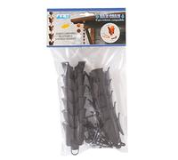 First Plast RAIN1M Gocciolatoio Componibile Catena Pluviale, Marrone