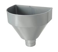 First Plast RCT080AC Raccoglitore Pluviale Tondo, Acciaio, 80 mm
