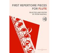 First Repertoire Pieces Flute for Flute and Piano Book/Audio Online: Includes Downloadable Audio