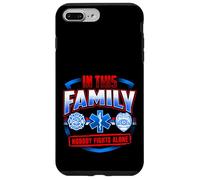 First Responder Design Nessuno combatte da solo Sostegno familiare Custodia per iPhone 7 Plus/8 Plus