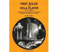 First Solos. For the viola player (in first position). Transcribed and arranged for viola and piano (including two duets for two violas) by P. Doktor. [Score and part.]