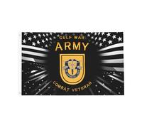 First Special Forces Group Gulf War Combat Vet Bandiera Con 2 Occhielli Flag Robuste Bandiere Per Balcone Decorazione Esterno 90X150Cm