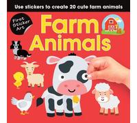 First Sticker Art: Farm Animals (Tascabile) First Sticker Art