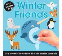 First Sticker Art: Winter Friends (Tascabile) First Sticker Art