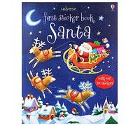First Sticker Book Santa