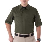 First Tactical Uomo V2 Manica Corta BDU Camicia Militare Sicurezza OD Green