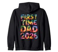 First Time Dad 2026 Felpa con Cappuccio