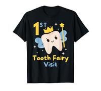 First Tooth Fairy Visit Kids Maglietta