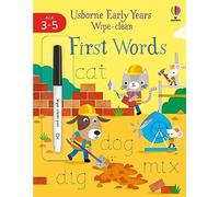 First Words (Early Years Wipe-Clean) (Usborne Early Years Wipe-clean, 6): 1