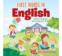 First Words in English : Children's Reading & Writing Education Books