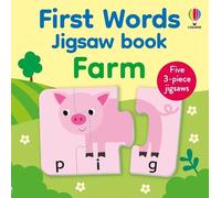 First Words Jigsaw Book: Farm