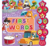 First Words (Libro di cartone) My First Tabbed Sound Book