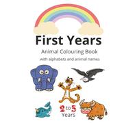 First Years Animal Colouring Book