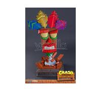 First 4 Figures Crash Bandicoot Life-Size Replica Aku Aku Mask 65 cm Replicas, multicolore