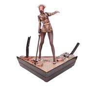 Statua ufficiale da collezione dell'infermiera con testa a bolla di Silent Hill