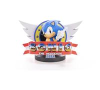 First4Figures - Sonic the Hedgehog - Statua in RESINA con schermo del titolo di Sonic