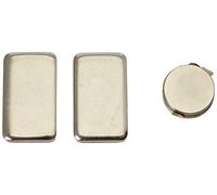 first4magnets, F2015NA-4, F2015NA -4 20 di diametro x 1,5 mm di spessore, magneti al neodimio N42 autoadesivo con 2 kg forza di adesione (4 pezzi)