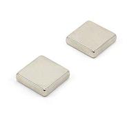 first4magnets F20205-2, Magnete con portata 7,8 kg, 20 x 20 x 5 mm N42 Neodym, 2 pz.