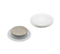 first4magnets F4 M30ND2-BLACK-2 ad alta potenza bacheca magnetica, colore: nero (Confezione da 2) p, F4M40ND2-WHITE-2