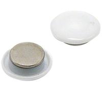 First4magnets F4M30ND2-WHITE-2-30 mm di diametro x 11 mm ad alta potenza preavviso magnete bordo/pianificazione - bianco (2-pack)