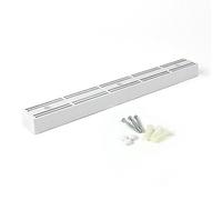 first4magnets, F4MTBW-1, F4MTBW -1360 x 40 x 25 mm Supporto connettore magnetico/Uomo - Bianco