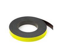 FIRST4MAGNETS Magflex® Lite Flexible Flexible Giallo Magnetica Griding di Nastro per Lavagne, Cassette O Mobili di Archiviazione - 12,7mm di Larghezza - 5 M di Lunghezza