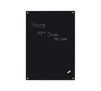 first4magnets Nero Lavagna Magnetica c/w 5 magneti A4 (297 x 210 mm), Argento