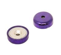 FIRST4MAGNETS NPA25(PU)-80 Magnete, Viola, 25 mm