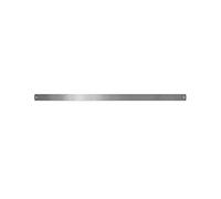 first4magnets Sottile Rettangolare Lavagna Magnetica Striscia/C/W 9 magneti, in Acciaio Inox (600 x 25 mm), Argento
