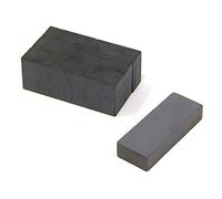 First4magnets(tm) FE501910-5 - 50 x 19 x 10 mm di spessore magnete in ferrite y30bh con 3 kg fencer (4 unità)