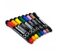 FIRST4MAGNETS Whiteboard - Pennarelli magnetici cancellabili a secco, confezione da 8