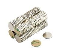 first4magnetsTM, F2015NA-100, first4magnets F2015NA - 100, autoadesiva, 20 millimetri x 1,5 millimetri, magnete al neodimio N42, 2 kg (100 pezzi)