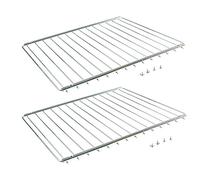 First4Spares, Griglia universale estendibile per forno, fornello o frigorifero, 352-566 mm, 2 pz.