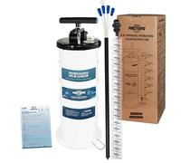 FIRSTINFO A1102H | Estrattore sottovuoto per Olio 6,5 L Manuale | 3ª Generazione brevettata, valvola di Sicurezza, Tubo da 130 cm, 5 Tubi, Il più Sottile | Made in Taiwan