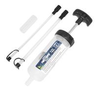 FIRSTINFO A11558 | 250ml | Pompa Manuale a siringa | Pompa di Estrazione e riempimento Manuale | Pompa di trasferimento Liquido automobilistico