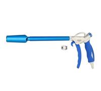 FIRSTINFO A18563FUS WINDSTORM EX Pistola ad aria estensibile - 2 X High Flow, Extra Long, Volume d'aria regolabile, manico TPR ad alte prestazioni