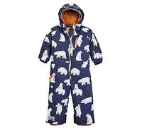 firstinstinct by killtec bambini Tuta da sci/tuta da neve con cappuccio, impermeabile FISW 33 MNS ONPC, dark blue, 86, 39910-000