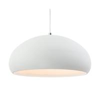 Firstlight 2308CN - Lampadario a sospensione Costa Rough, E27, attacco a vite Edison, 60 Watt Tiffany sabbia bianco
