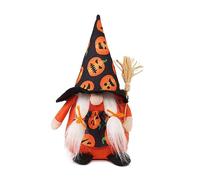 FIRSTXIU Bambola senza volto di Halloween Piccolo ornamento Festival Forniture per feste per decorazioni Ornamenti nani per divano desktop