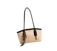 FIRSTXIU Borsa a tracolla da donna di grande capacità borsa a tracolla moda pendolarismo borsa retrò all-matching ascella borsa da donna autunno inverno ascellare retrò spalla semplice ascella, bianco